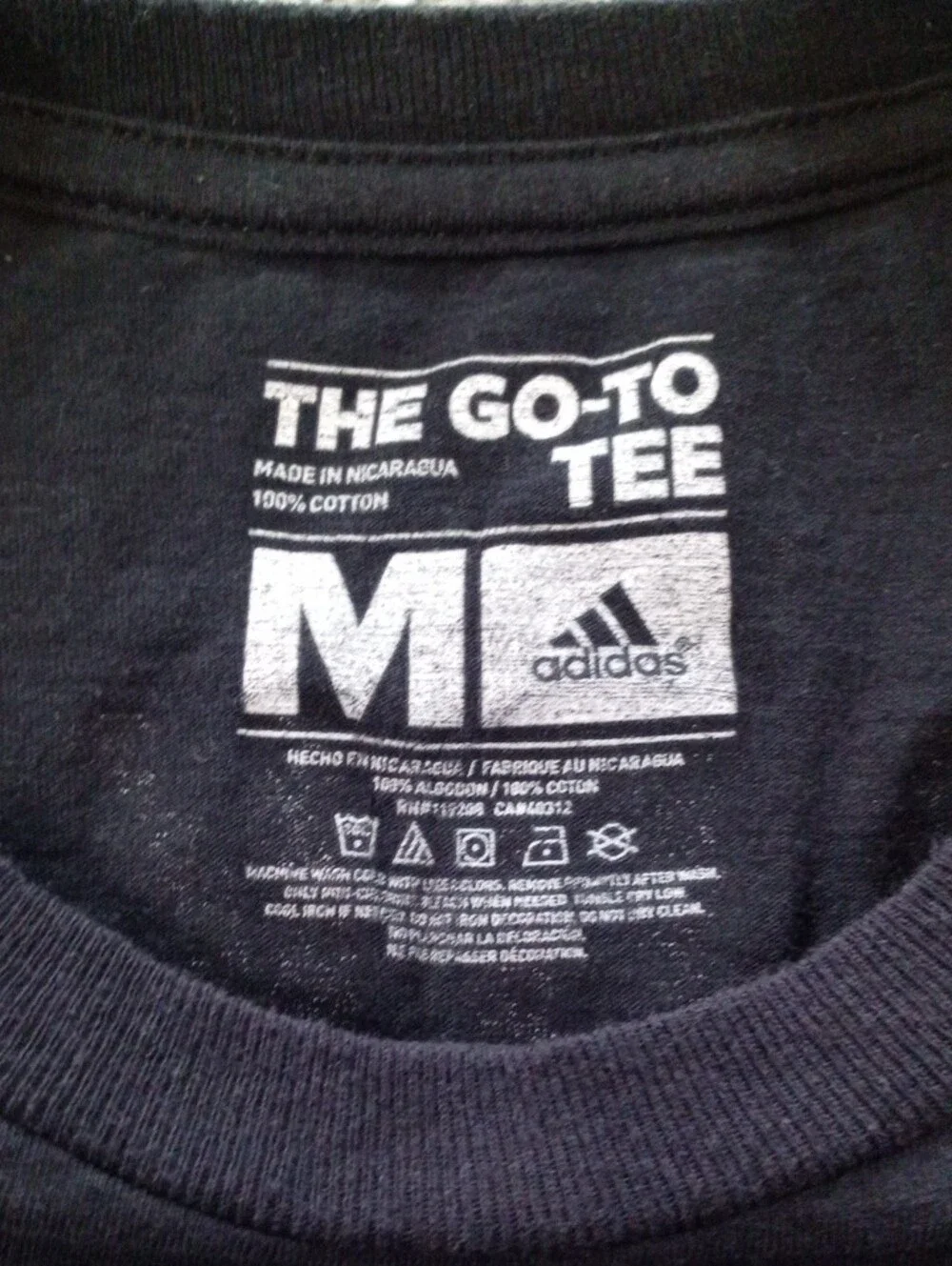 adidas Black San Antonio Spurs #9 Graphic Tee